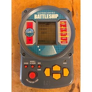 Milton Bradley Electronic Hand-Held Battleship game. 1995.